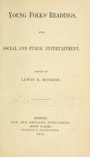 Cover for Young folks' readings
