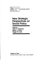 Cover for New strategic perspectives on social policy