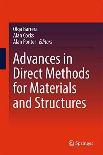 Cover for Advances in Direct Methods for Materials and Structures