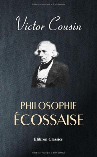 Cover for Philosophie écossaise