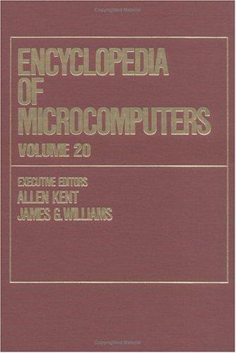 Cover for Encyclopedia of Microcomputers