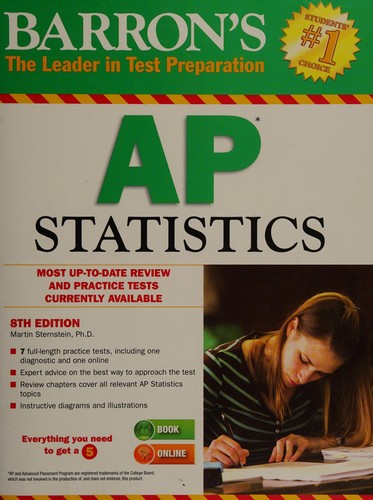 Cover for Barron's AP statistics