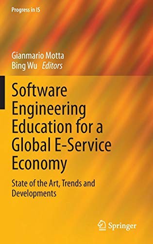 Cover for Software Engineering Education for a Global E-Service Economy