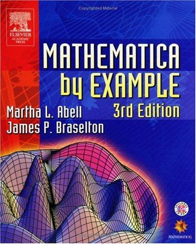 Cover for Mathematica by Example, Third Edition