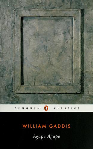Cover for Agapē agape