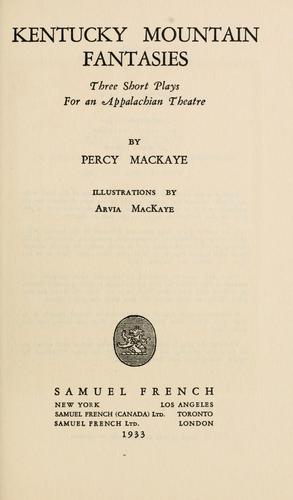 Cover for Kentucky mountain fantasies