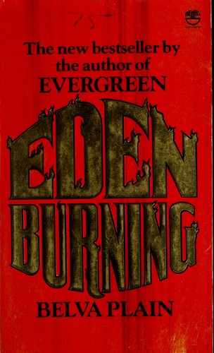 Cover for Eden burning