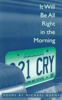 Cover for It will be all right in the morning