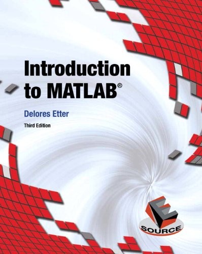 Cover for Introduction to MATLAB