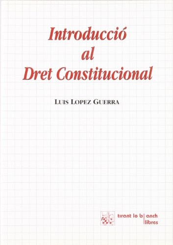 Cover for Introducció al dret constitucional