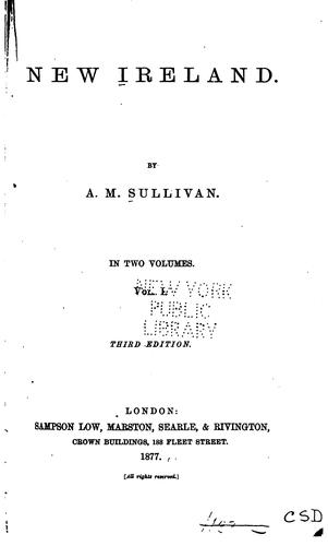 Cover for New Ireland