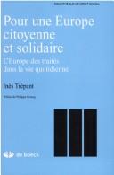 Cover for Pour une Europe citoyenne et solidaire