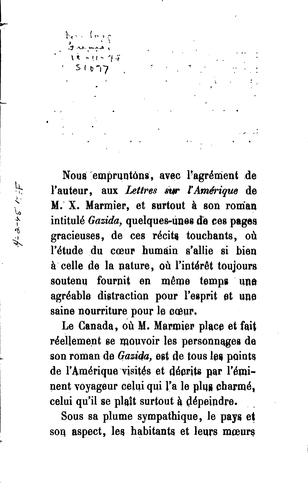 Cover for Récits américains, par m. Xavier Marmier ...