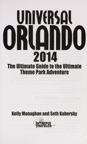 Cover for Universal Orlando 2014