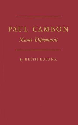 Cover for Paul Cambon, master diplomatist