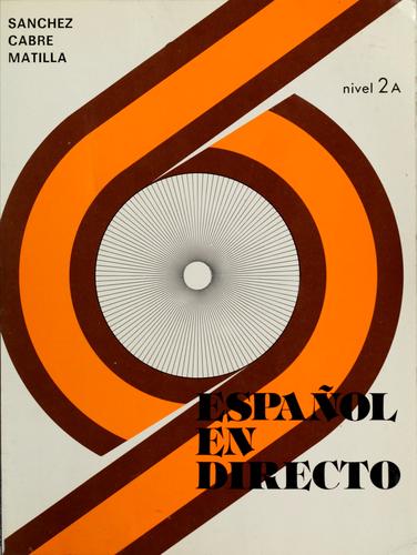 Cover for Español en directo