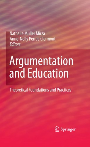 Cover for Argumentation and education
