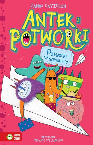 Cover for Antek i potworki. Potworki w samolocie