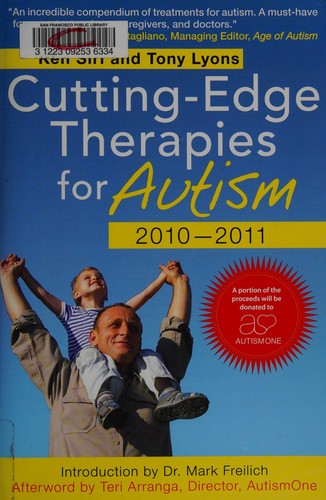 Cover for Cutting-edge therapies for autism, 2010-2011