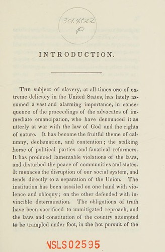 Cover for Slavery in the United States.