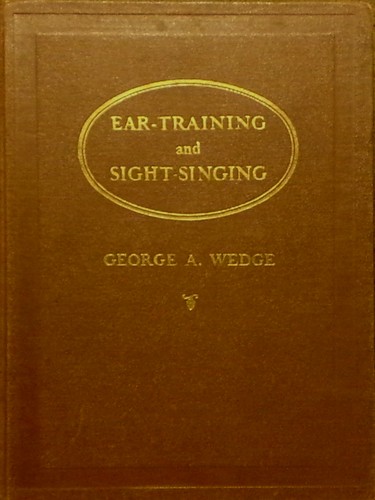 Cover for Ear-Training and Sight-Singing