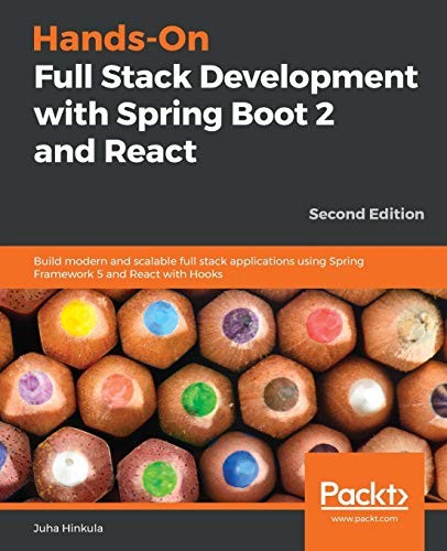 Cover for Hands-On Full Stack Development with Spring Boot 2 and React
