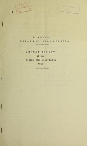 Cover for [Report 1949]
