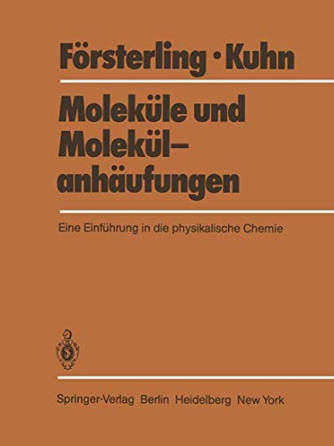 Cover for Moleküle und Molekülanhäufungen