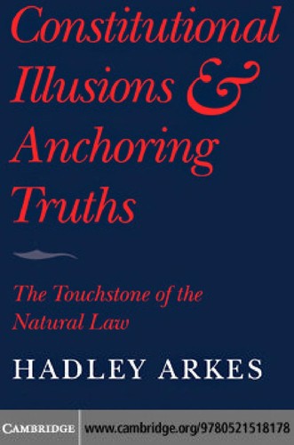 Cover for Constitutional illusions and anchoring truths