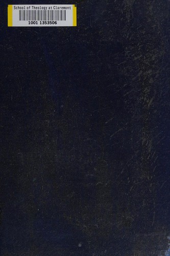 Cover for Sunday and the sabbath