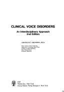 Cover for Clinical voice disorders