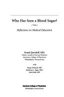 Cover for Who has seen a blood sugar?