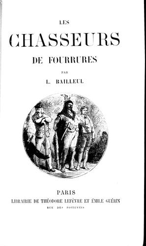 Cover for Les chasseurs de fourrures