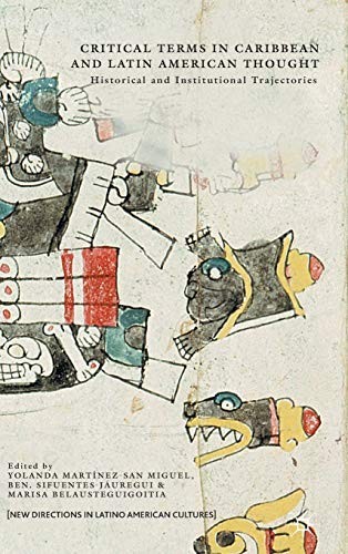 Cover for Critical terms in Caribbean and Latin American thought