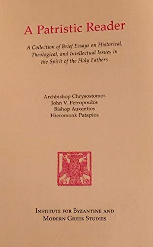 Cover for A patristic reader