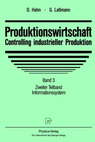 Cover for Produktionswirtschaft - Controlling industrieller Produktion: Band 3/2