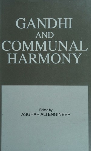 Cover for Gandhi and communal harmony