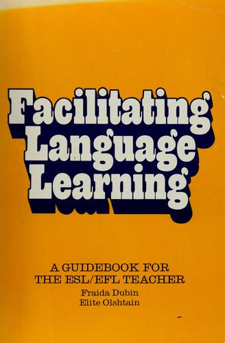 Cover for Facilitating language learning