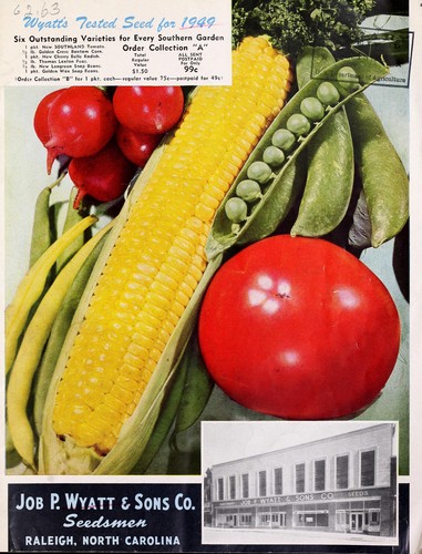 Cover for Wyatt's tested seeds for 1949