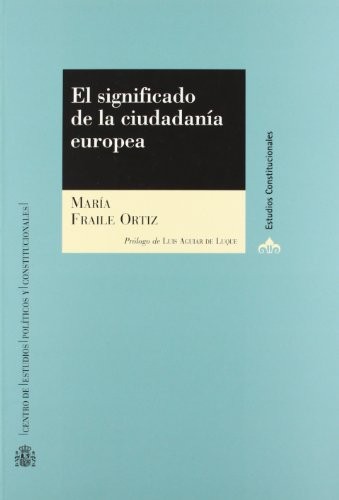 Cover for El significado de la ciudadanía europea
