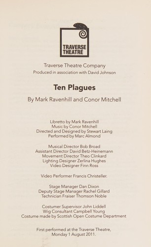 Cover for Ten plagues