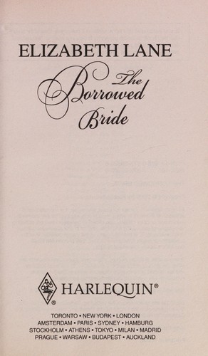 Cover for The borrowed bride