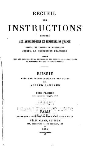 Cover for Russie