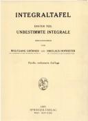 Cover for Integraltafel