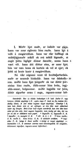 Cover for Njála