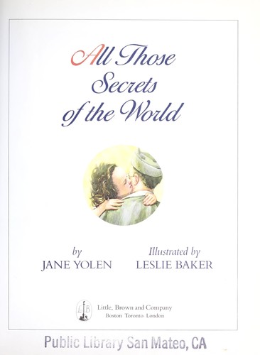 Cover for All those secrets of the world