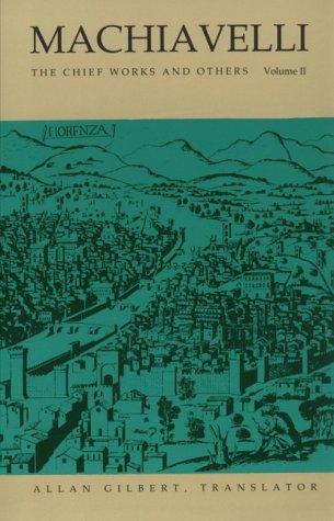 Cover for Machiavelli 