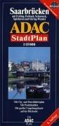 Cover for Saarbrucken ADAC Stadtplan 1:15 000 [sic]: Mit Cityplan, mit Rad- und Wanderwegen, mit Postleitzahlen 