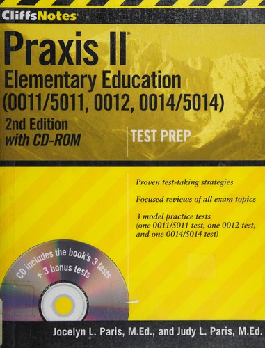 Cover for Cliffsnotes Praxis II