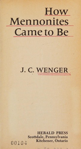 Cover for How Mennonites came to be